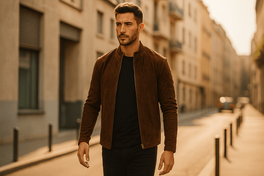 suede Leather Jacket