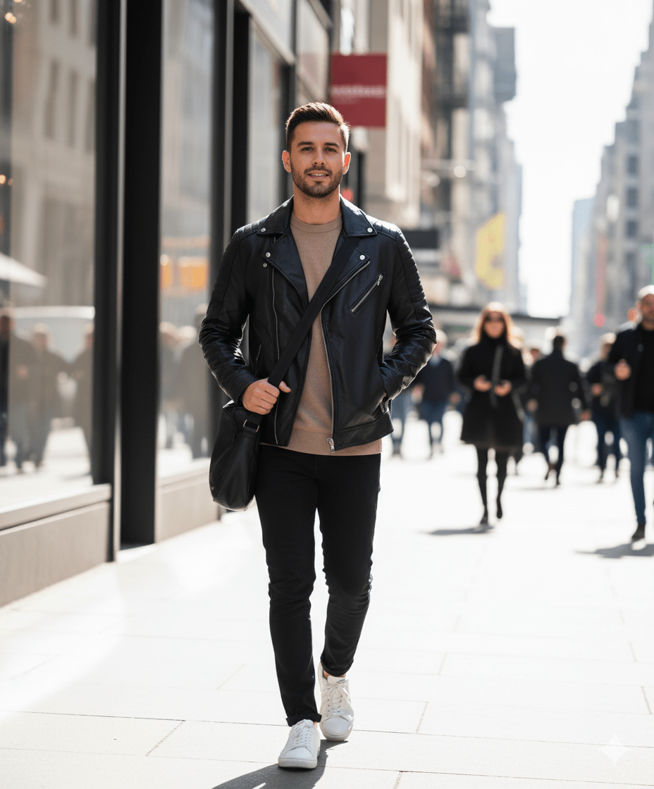 Black Leather Jacket