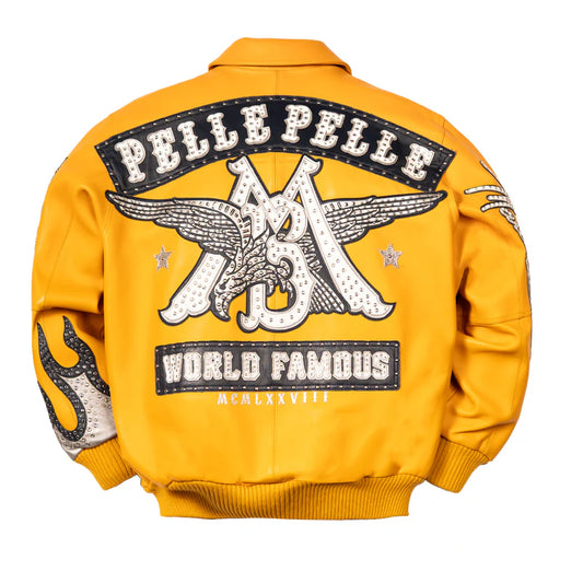 Authentic WORLD FAMOUS PELLE PELLE JACKET
